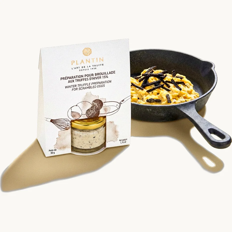 Préparation Brouillade à la truffe d'hiver