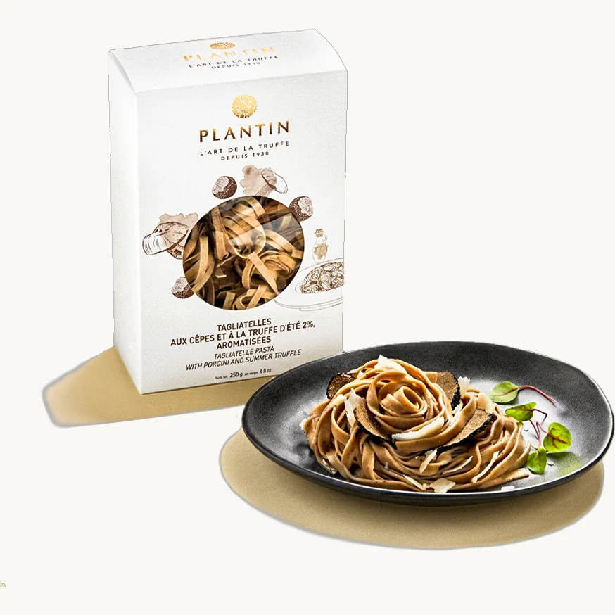 Tagliatelles aux champignons et truffe d'été 2%