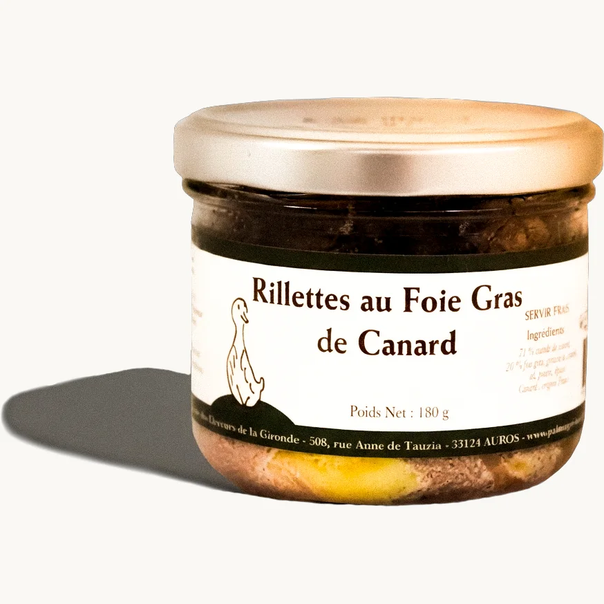 Rillette con foie gras