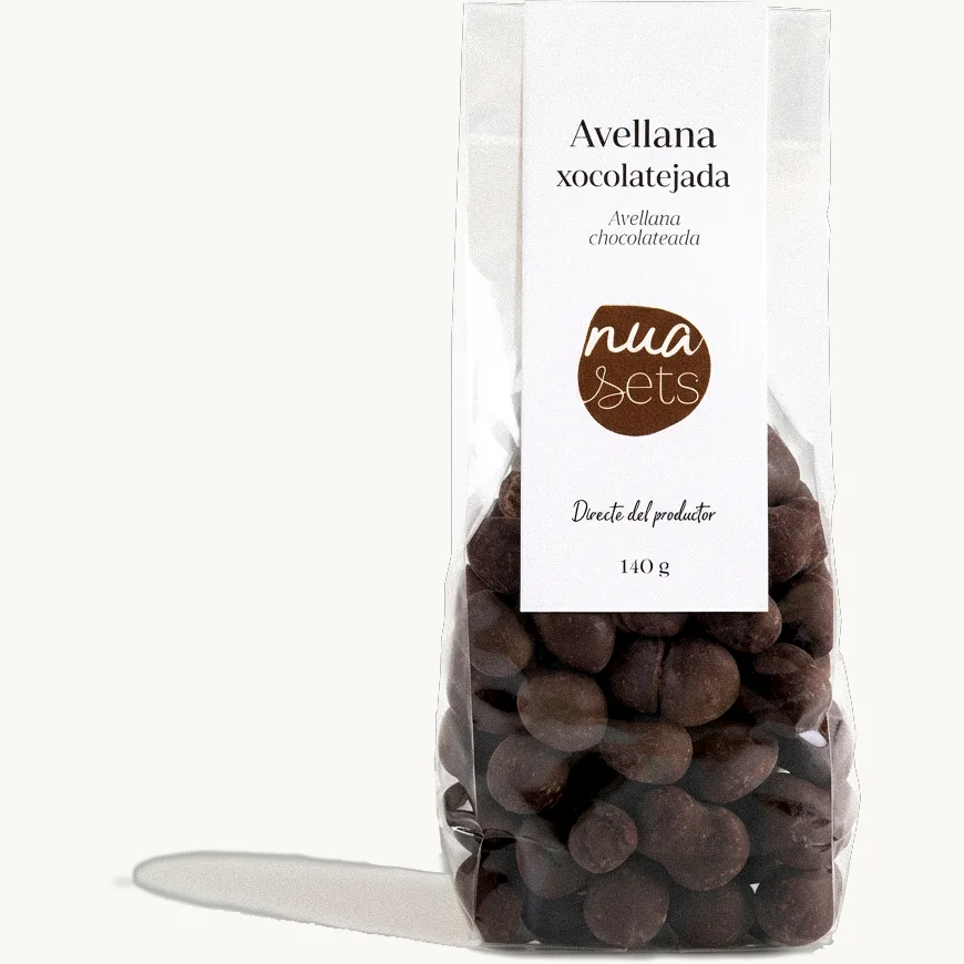 Pasta 100% avellana negrita