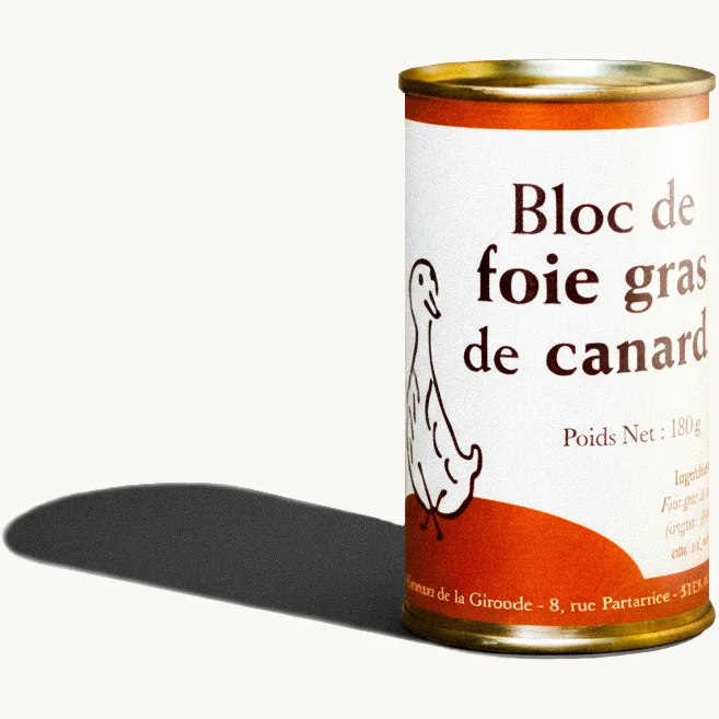 Bloc de foie gras de pato